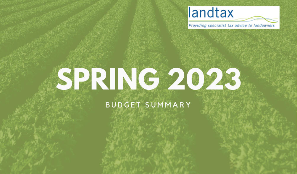 Spring Budget 2023